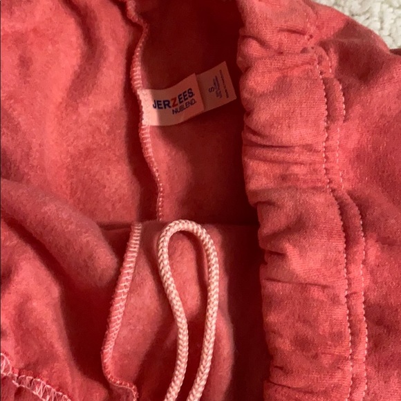 Milkstain Apparel Red Marble Dyed Sweatpants - Picture 2 of 2